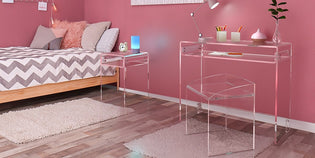  Enhance Your Bedroom Décor with Clear Acrylic Furniture: A Guide to Modern and Versatile Designs - Stauber Furnishings