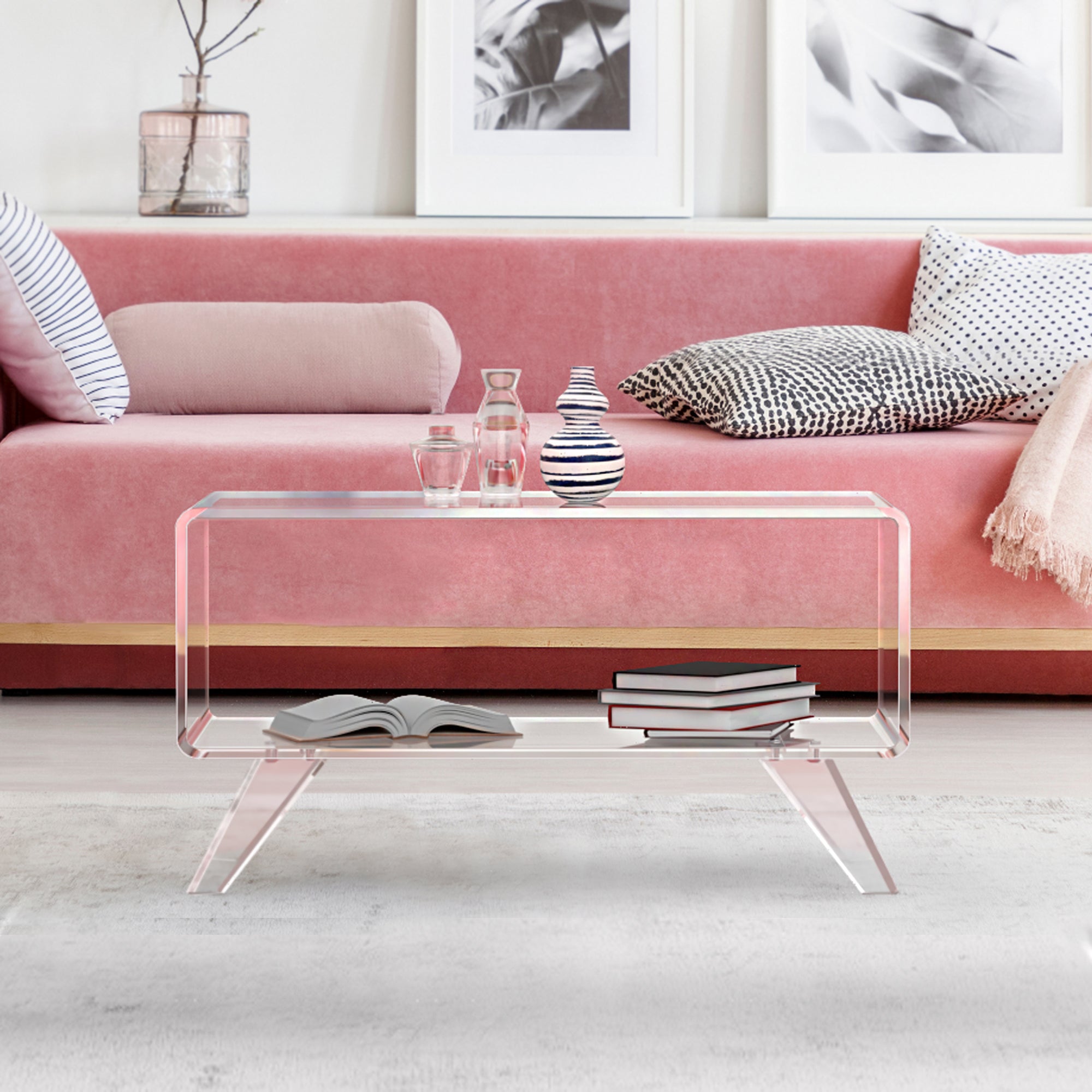 Modernize Your Living Space with Clear Acrylic Coffee Tables - Shop Now ...