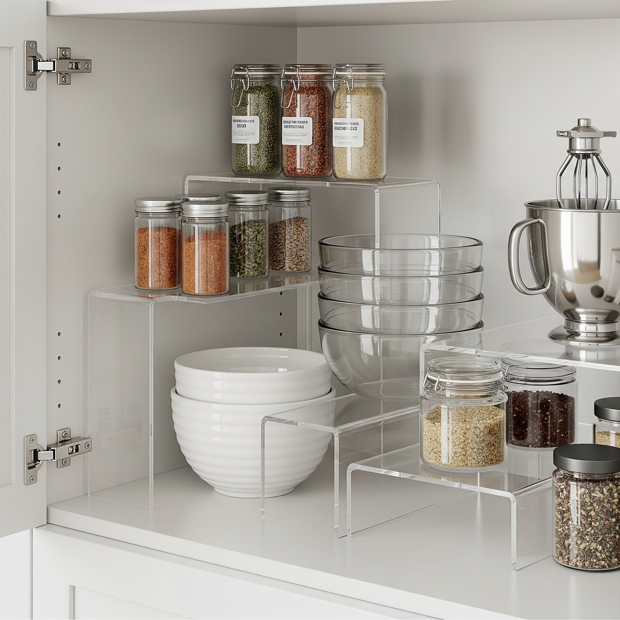 Custom Shelf Organizer Riser