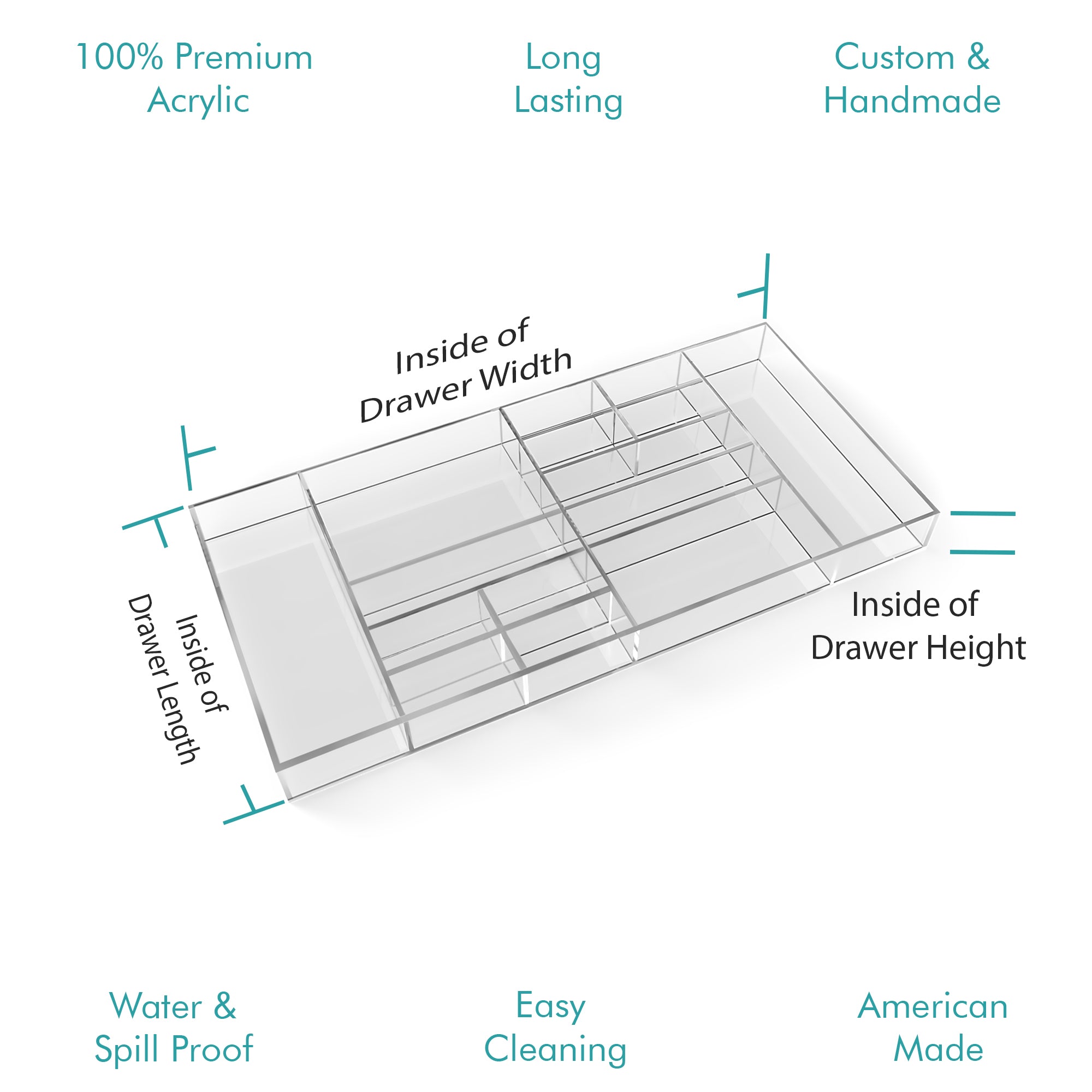 Genoa Drawer Organizer