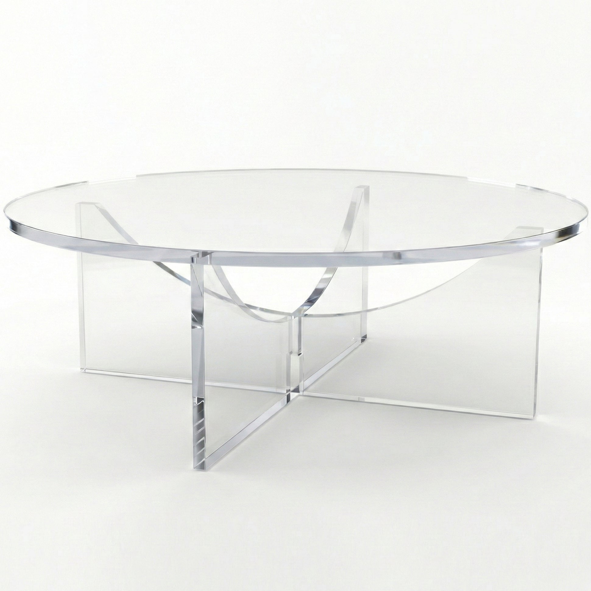 Moonarch Acrylic Coffee Table – Stauber Furnishings