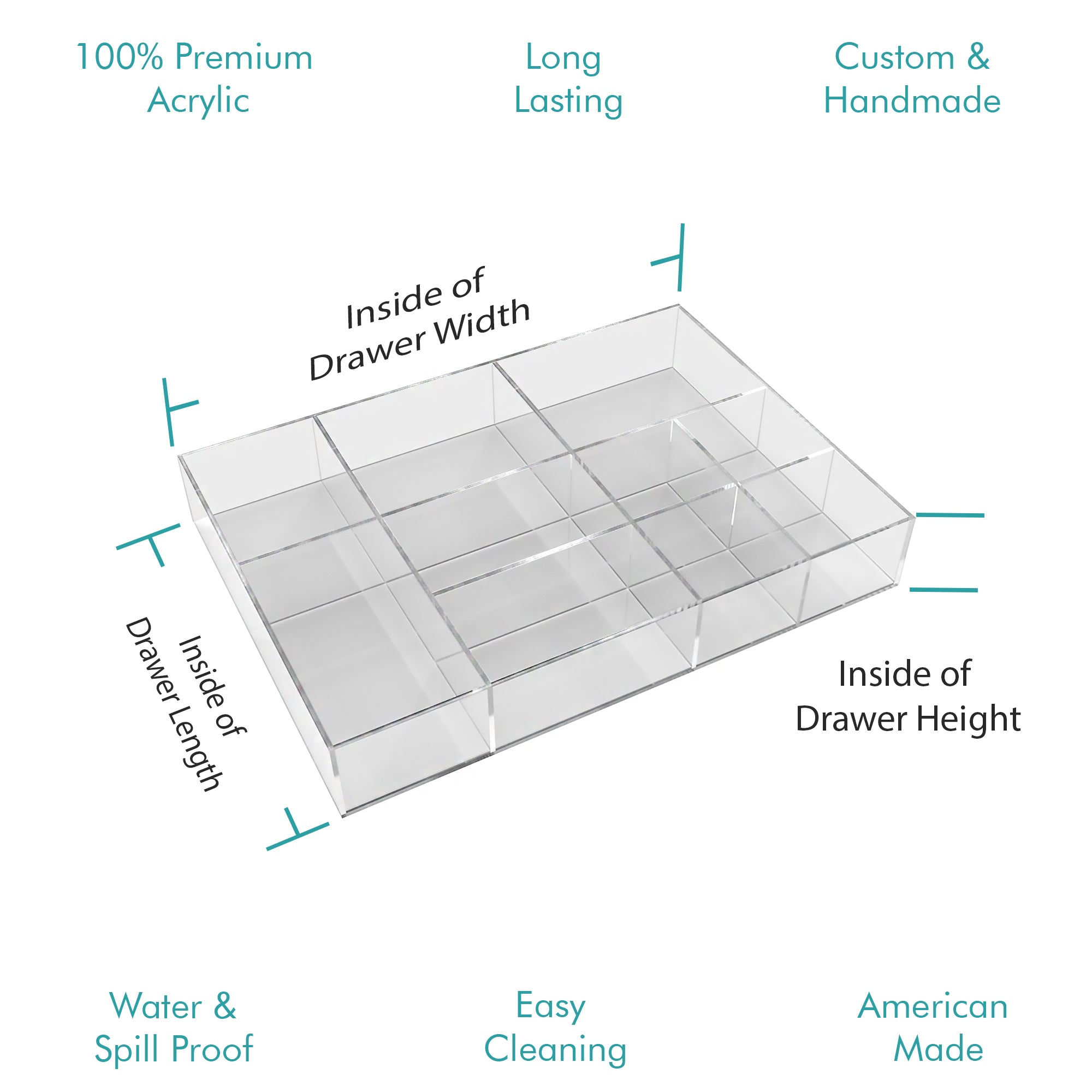 Siena Drawer Organizer