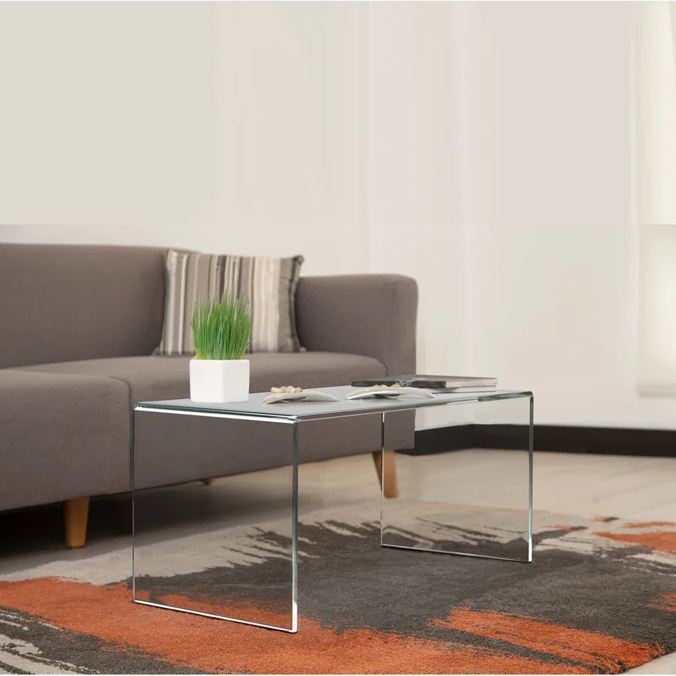 Custom Waterfall Coffee Table - Stauber Furnishings