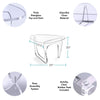 Benefits of the clear acrylic noguchi coffee table from stauber furnishing.