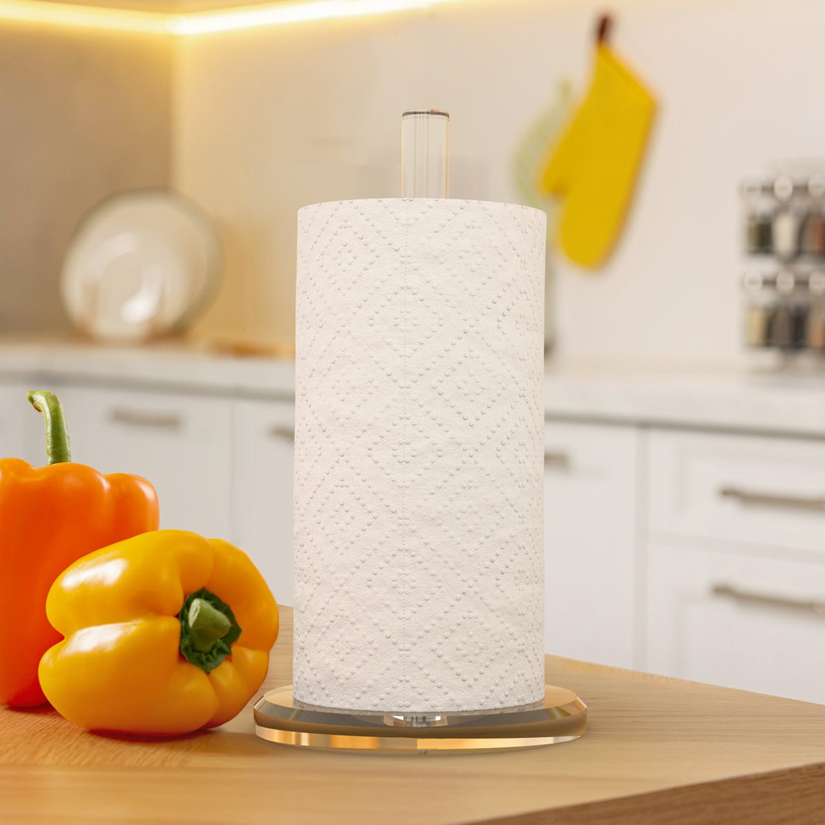 Acrylic Paper Towel Holder - Stauber Furnishings