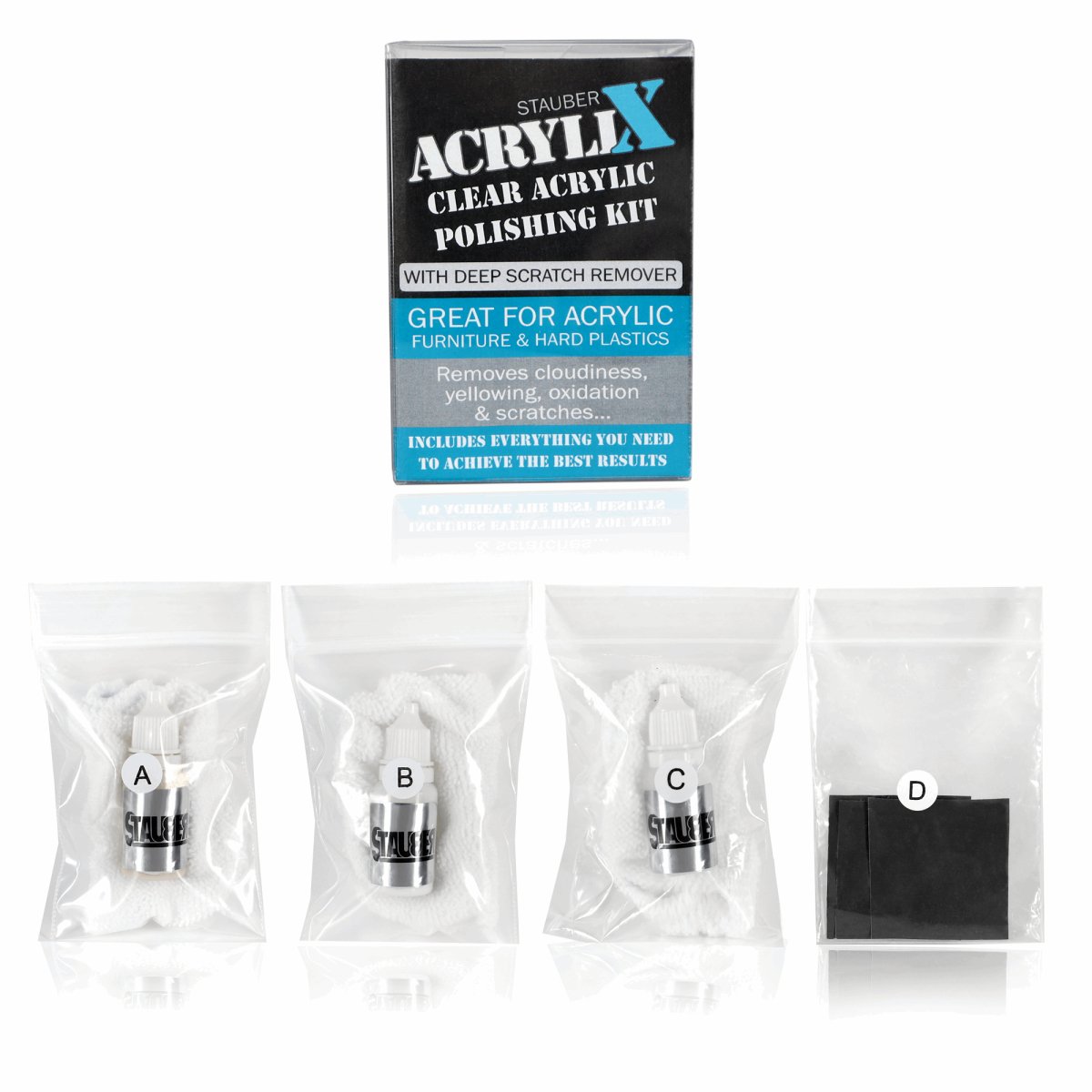 Acrylix - Acrylic Polishing Kit - Stauber Furnishings