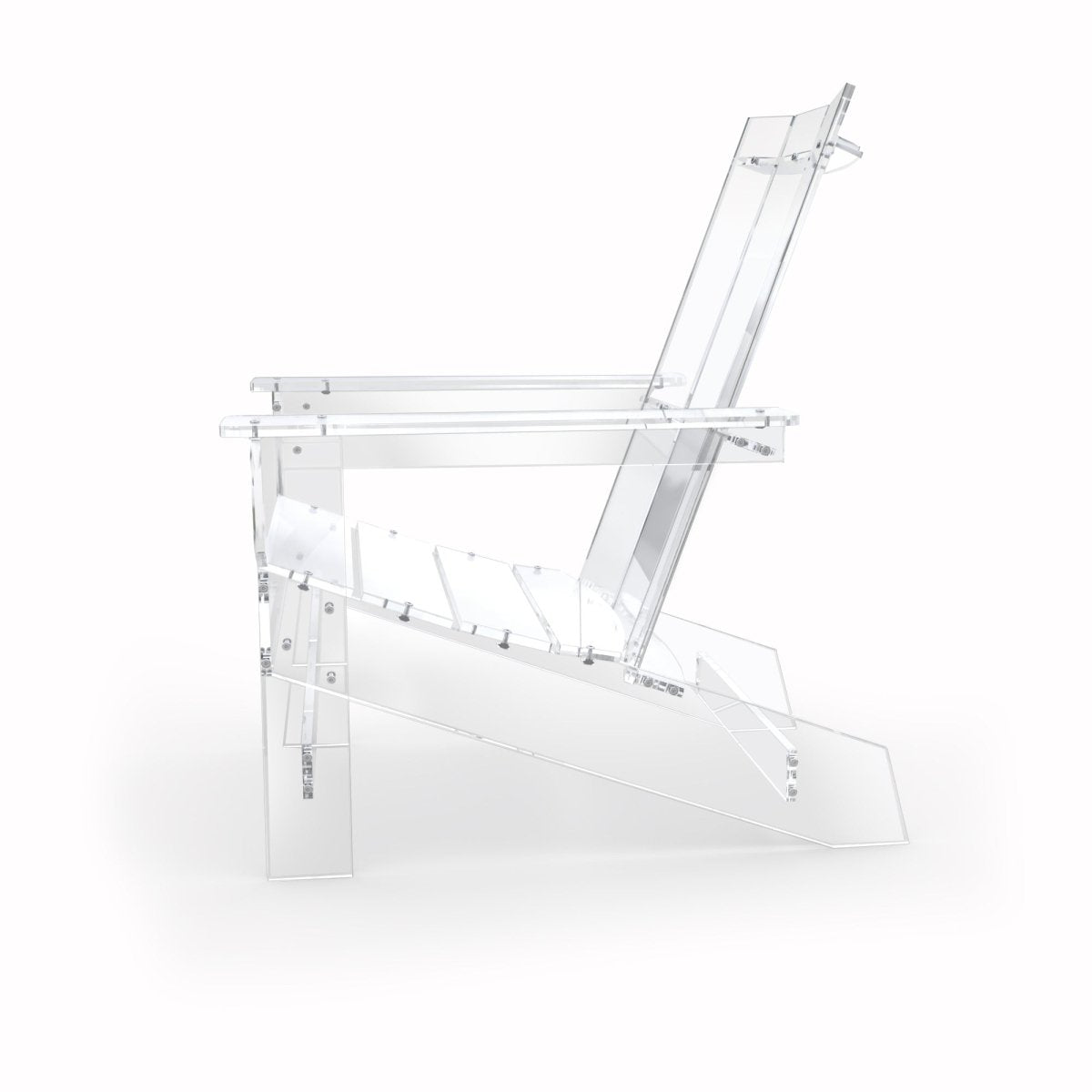 Adirondack Clear Acrylic Chair - Stauber Furnishings