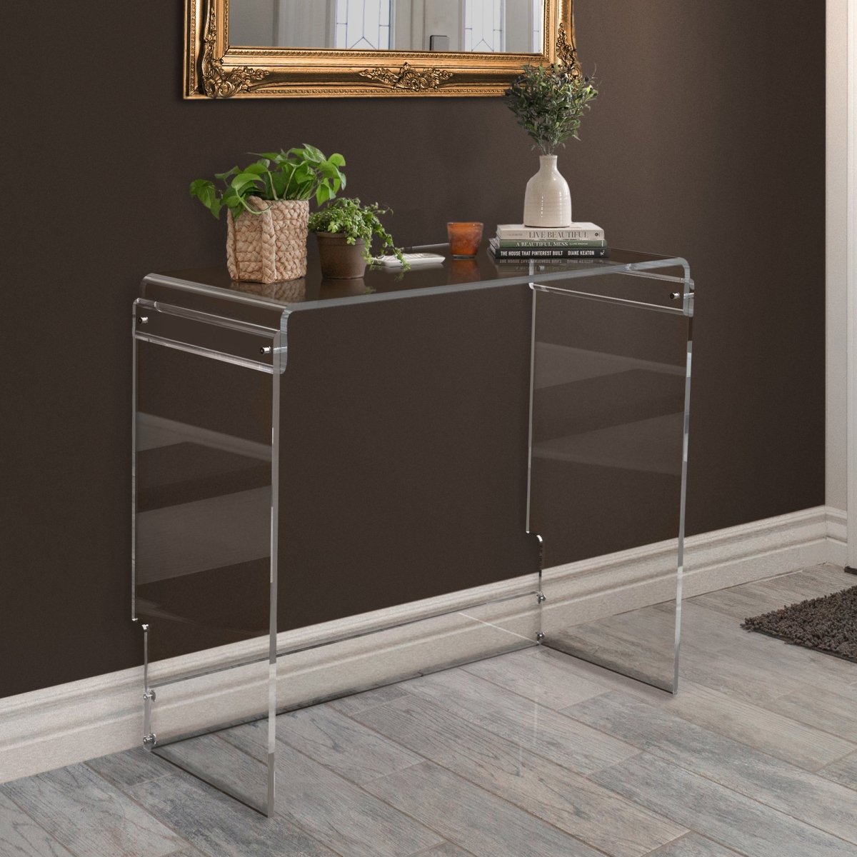 Upgrade Your Home Décor with Clear Acrylic Console Furniture - Shop Now ...