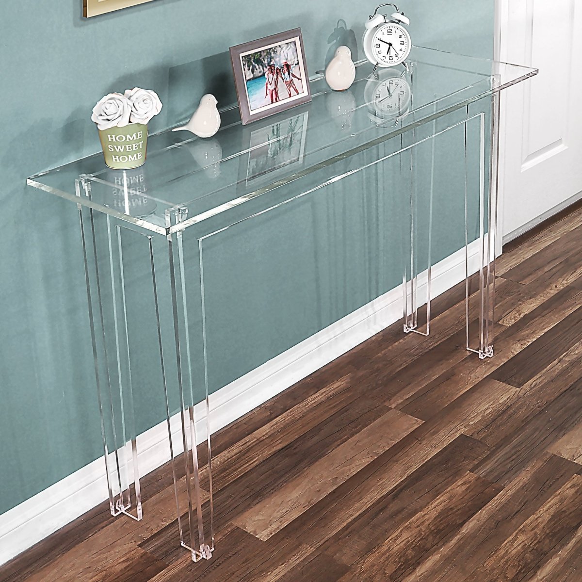 Classic Console in Clear Acrylic - Add Elegance to Your Space – Stauber ...