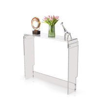  Compact Cascade Console with Baseboard Groove - Stauber Furnishings