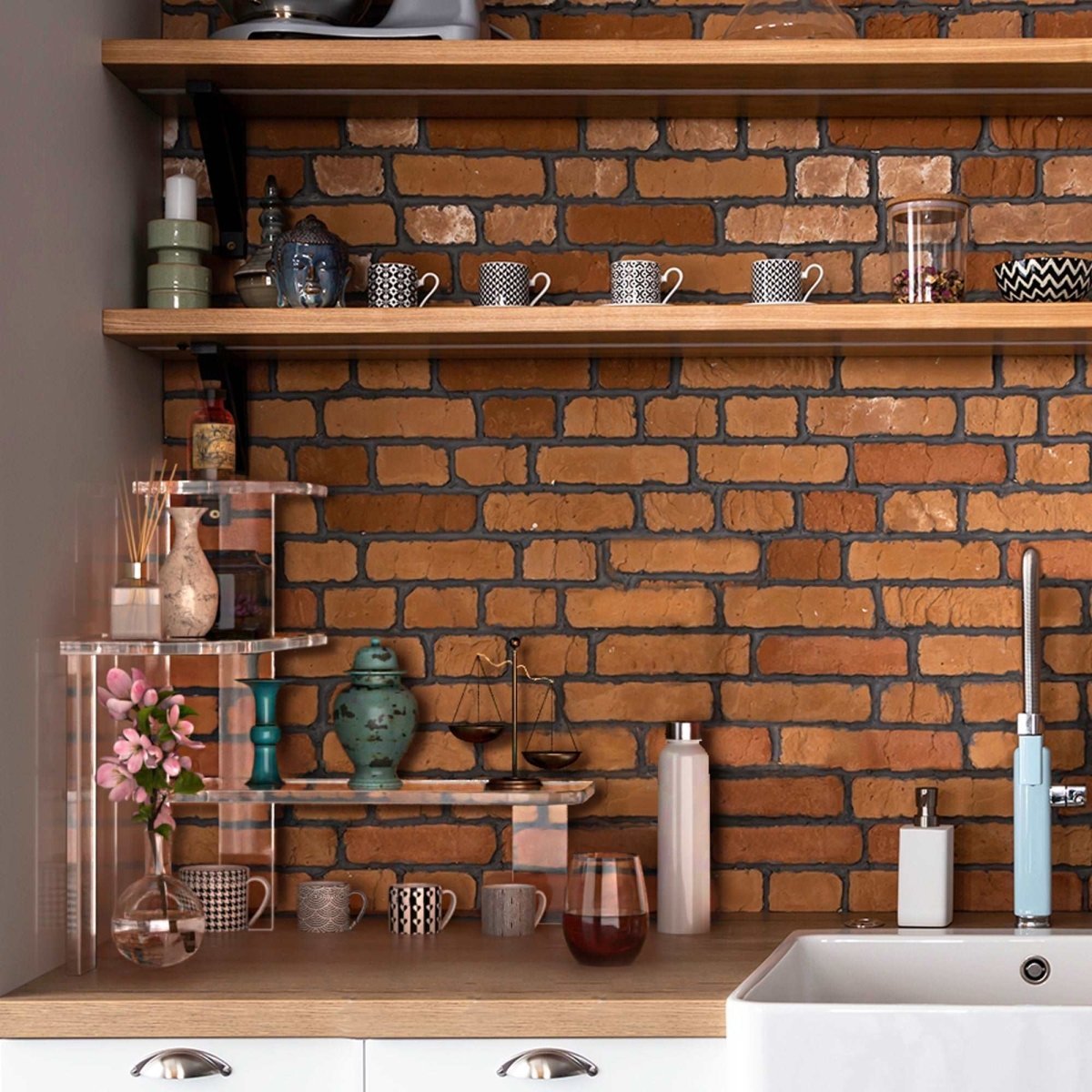 Countertop Corner Shelf Organizer - Stauber Furnishings