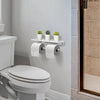 Double Toilet Paper Holder with Shelf - Stauber Furnishings