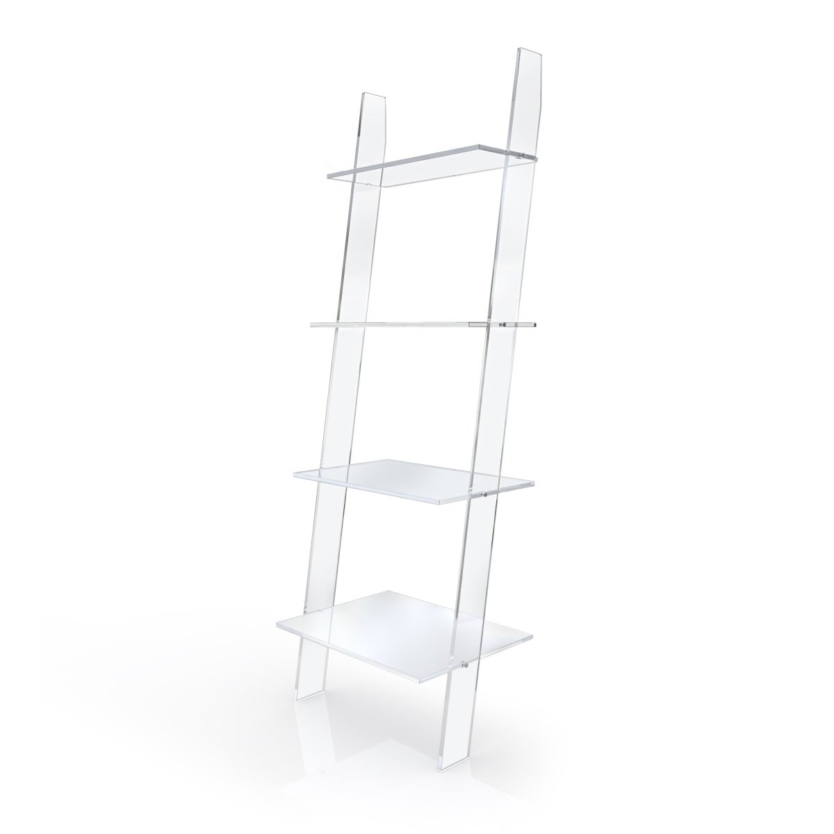 Essence Clear Ladder Bookshelf - Stauber Furnishings