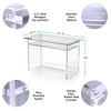 Executive Desk With Shelf - Stauber Furnishings