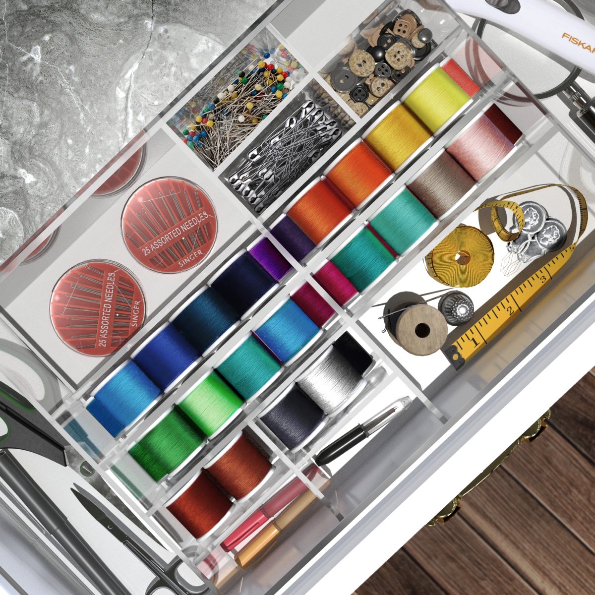 Genoa Drawer Organizer - Stauber Furnishings