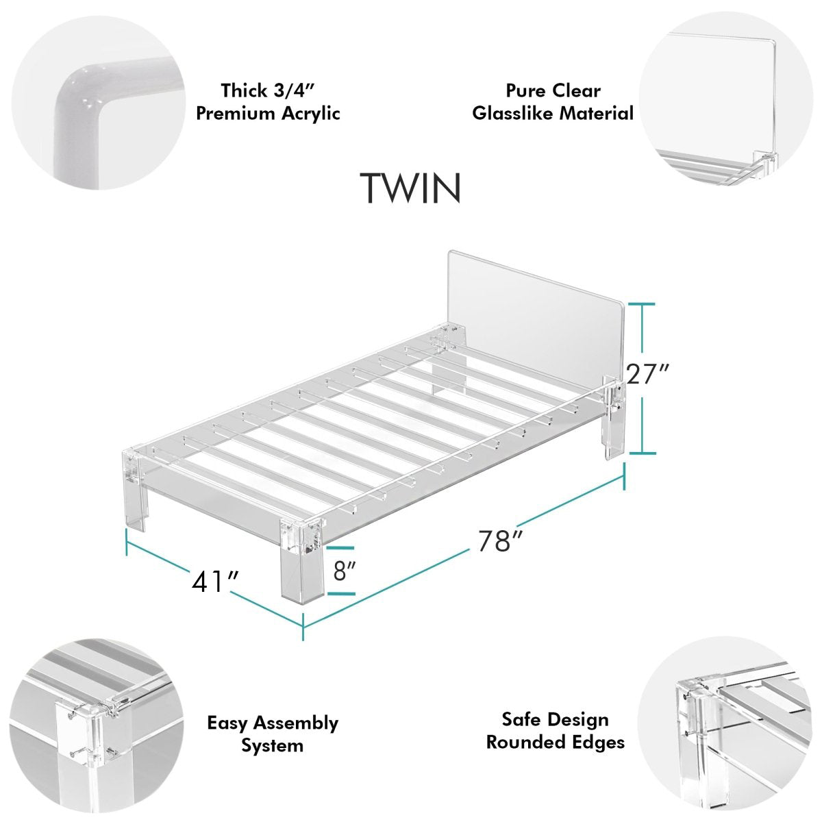 Lucid Dream Bed Frame - Stauber Furnishings