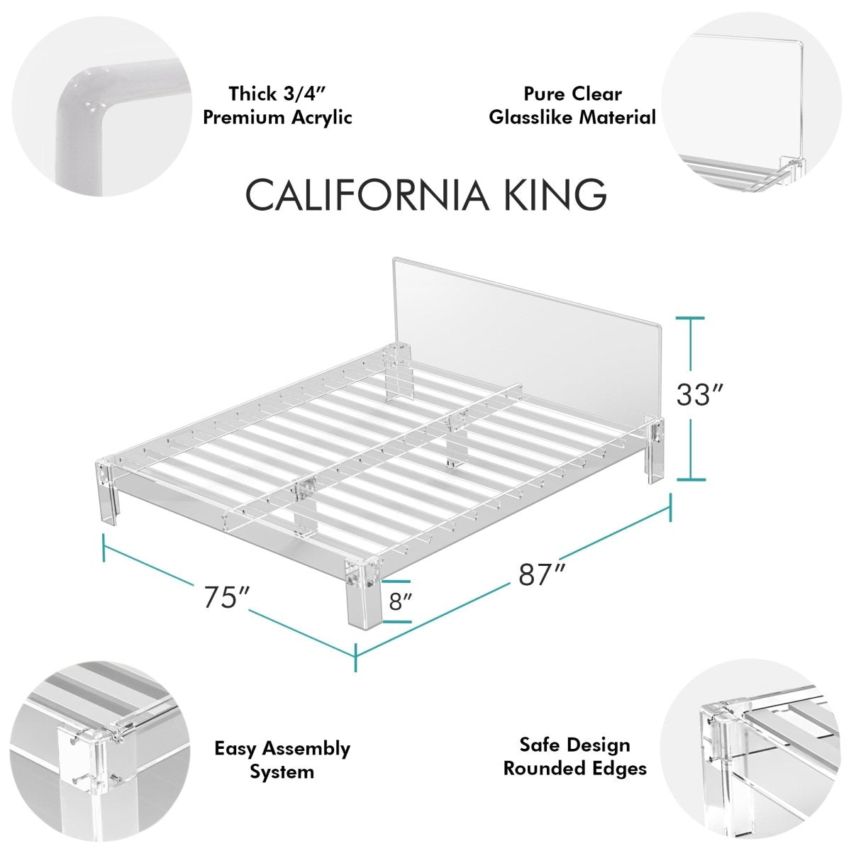 Lucid Dream Bed Frame - Stauber Furnishings