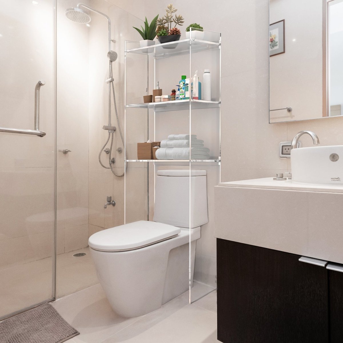 Over the Toilet Storage - Stauber Furnishings