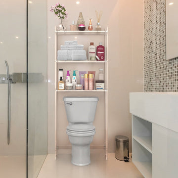 Clear Acrylic Over-the-Toilet Storage