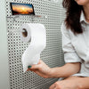 Single Toilet Paper Holder with Shelf - Stauber Furnishings