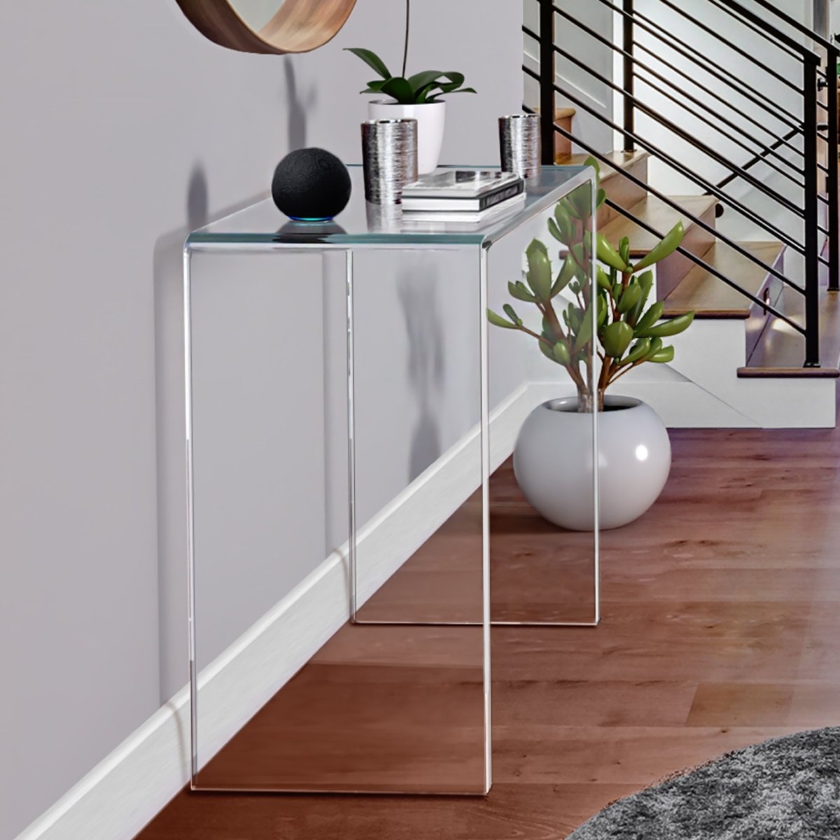 Waterfall Console - Stauber Furnishings