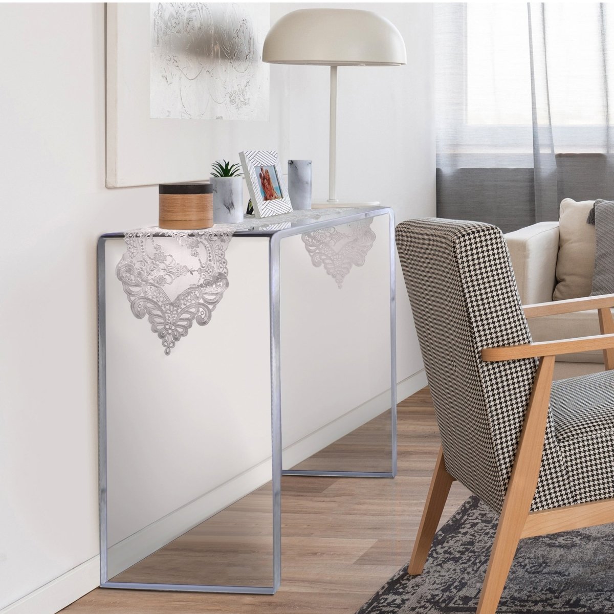 Waterfall Console - Stauber Furnishings