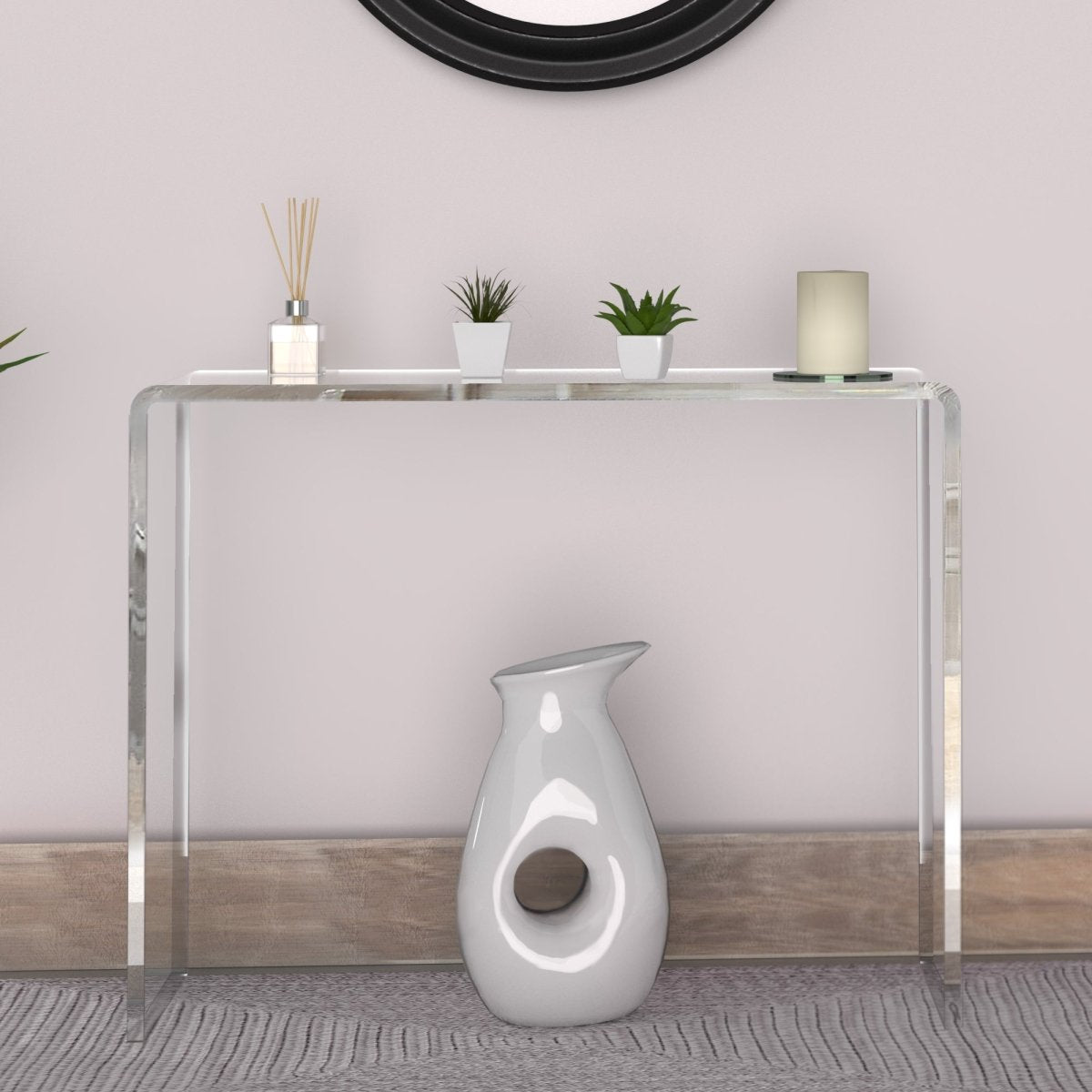 Waterfall Console - Stauber Furnishings