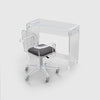 Waterfall Desk and Waterfall Office Chair Set - Stauber Furnishings