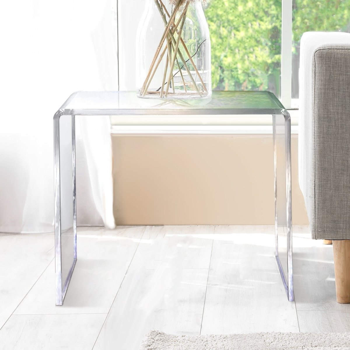 Waterfall End Table - Stauber Furnishings