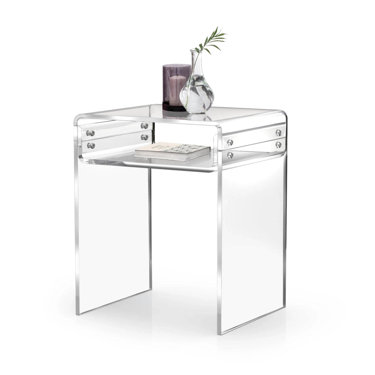 Waterfall Nightstand - Stauber Furnishings